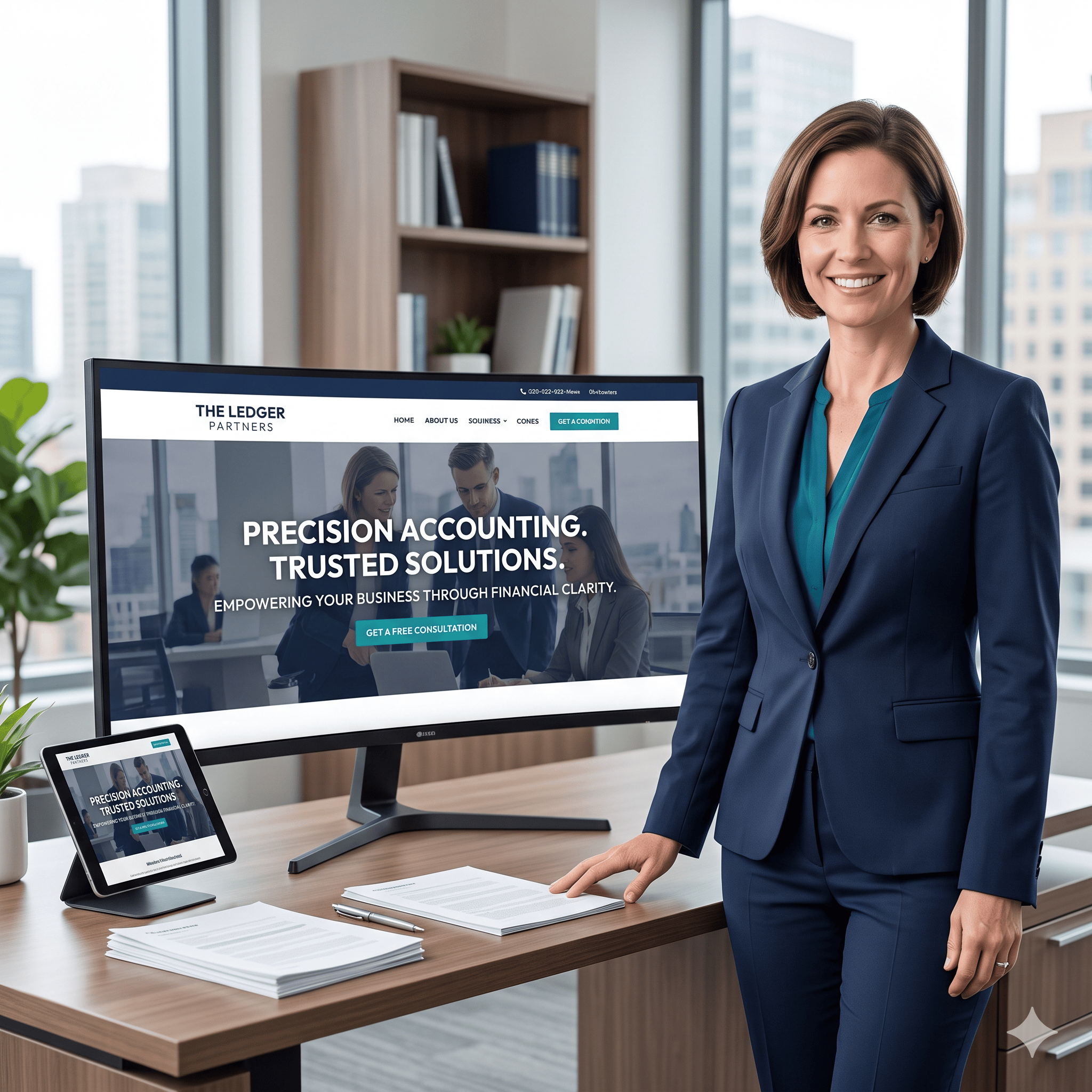 Accounting Website Design