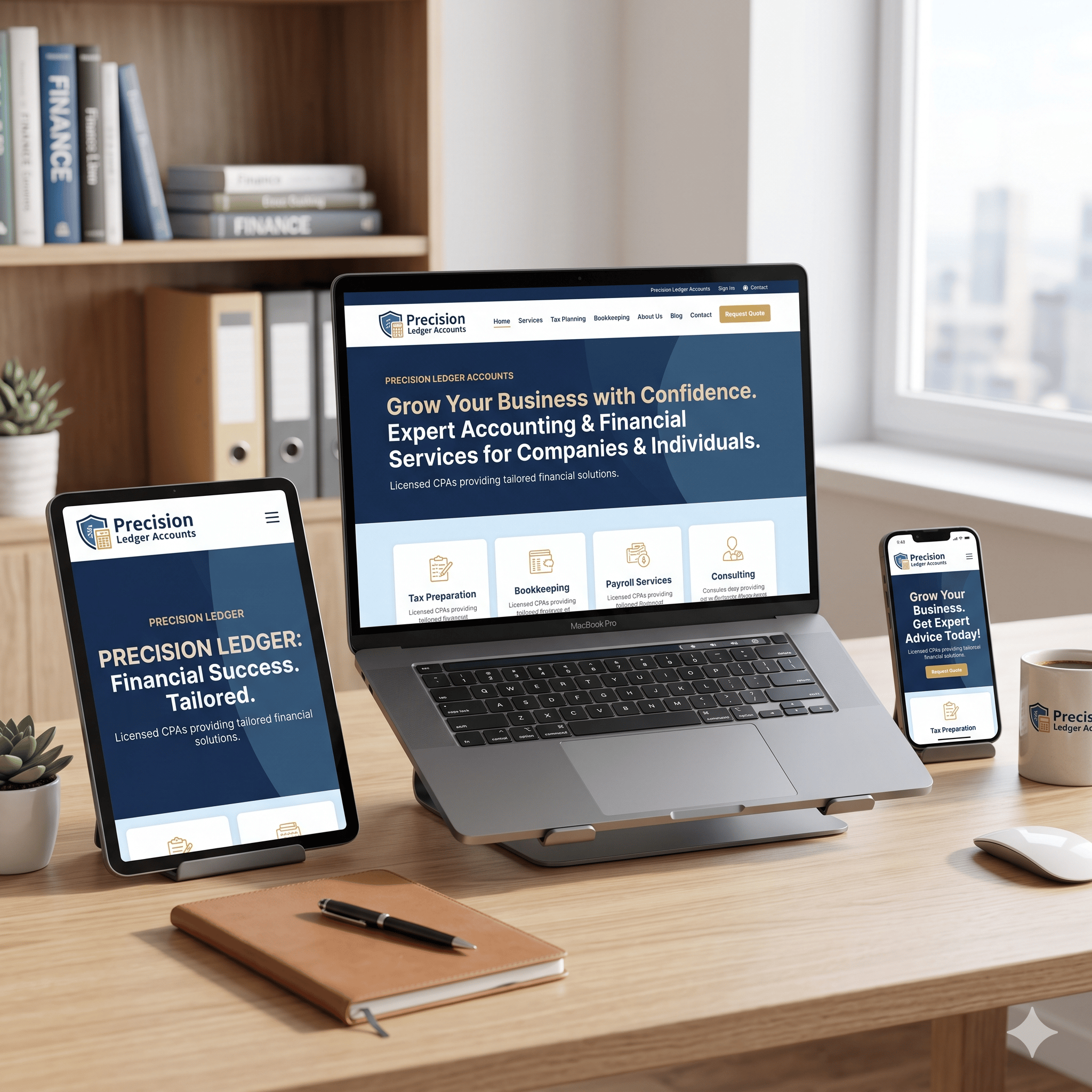 Accounting Firm Website