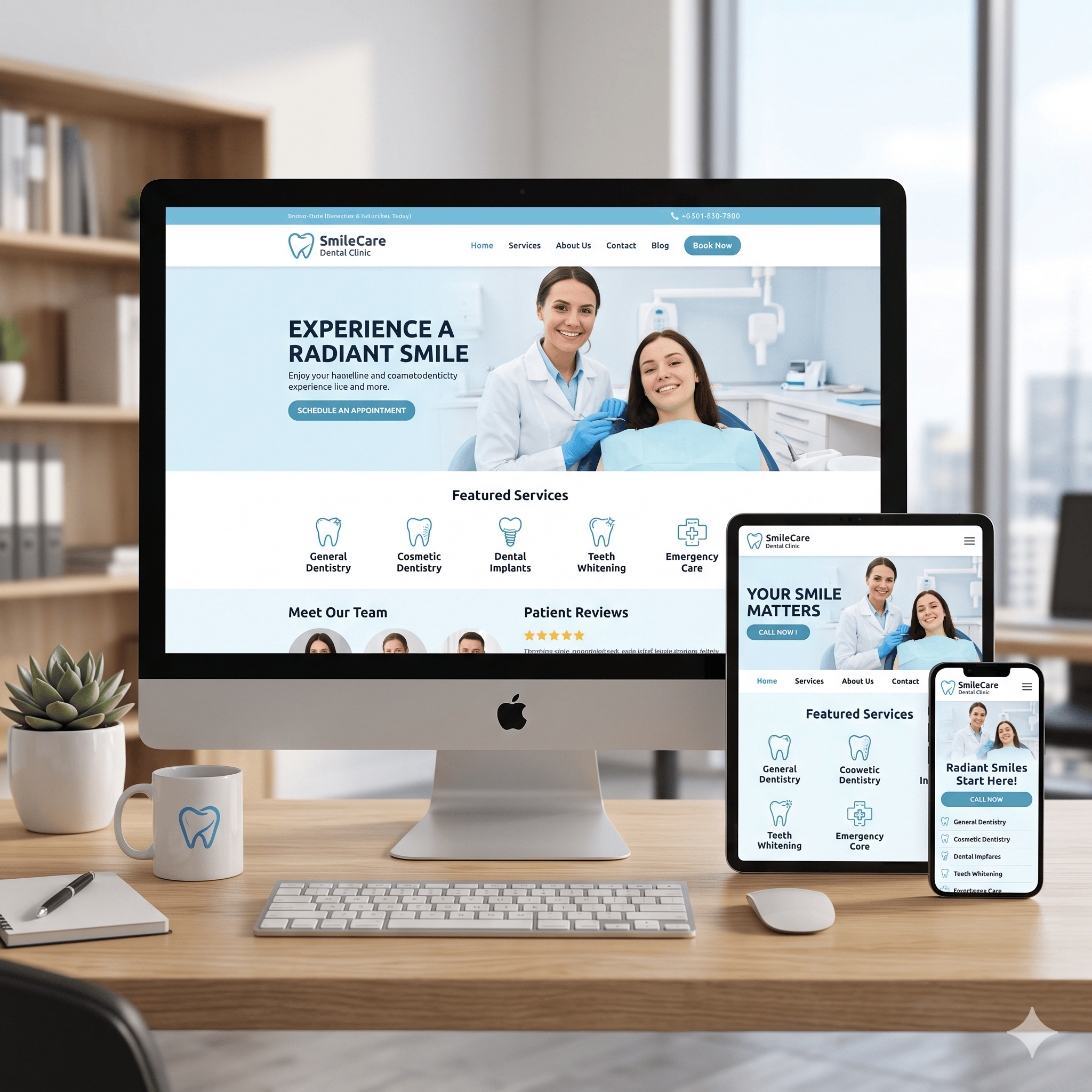 Dental Company Website