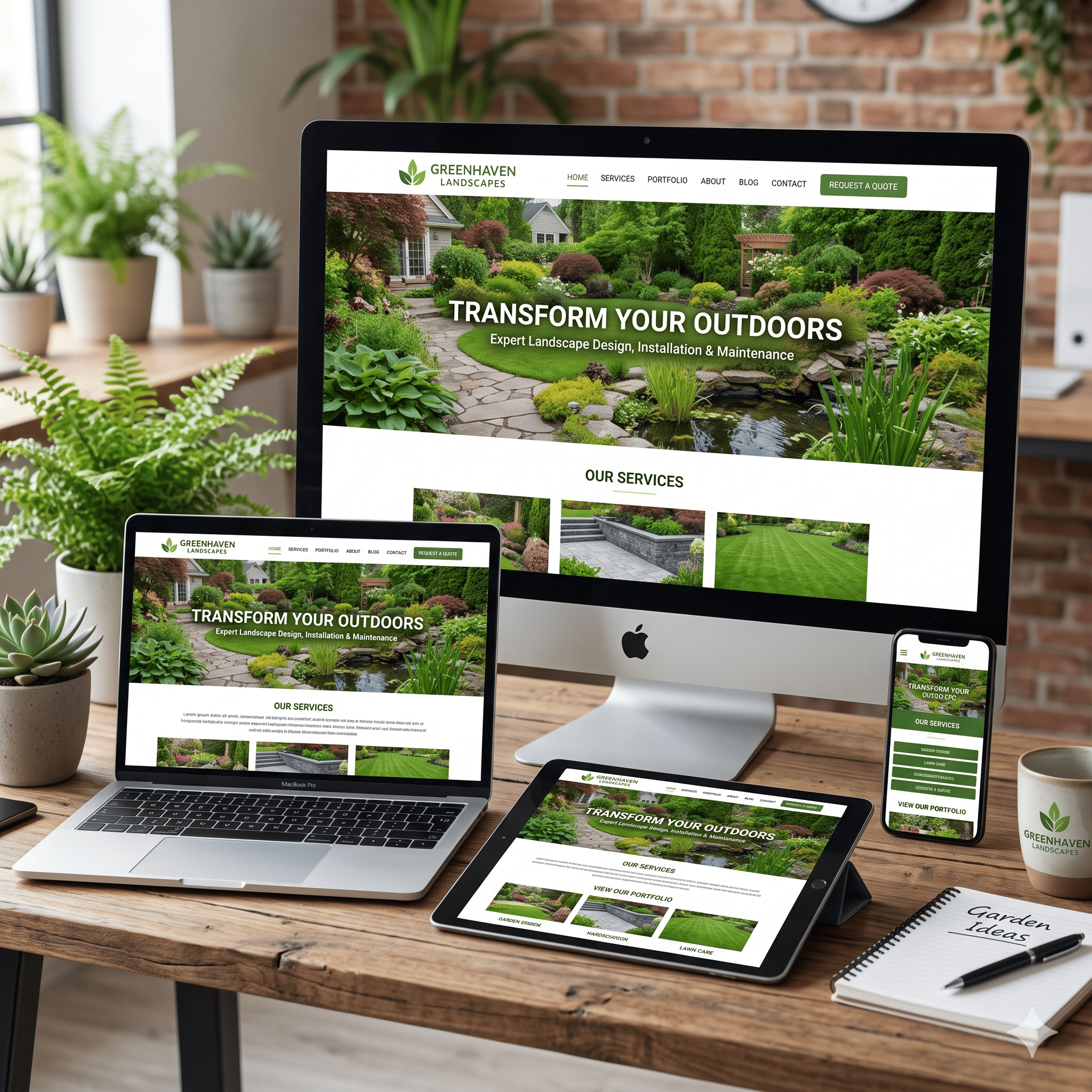 Landscaping Company Website