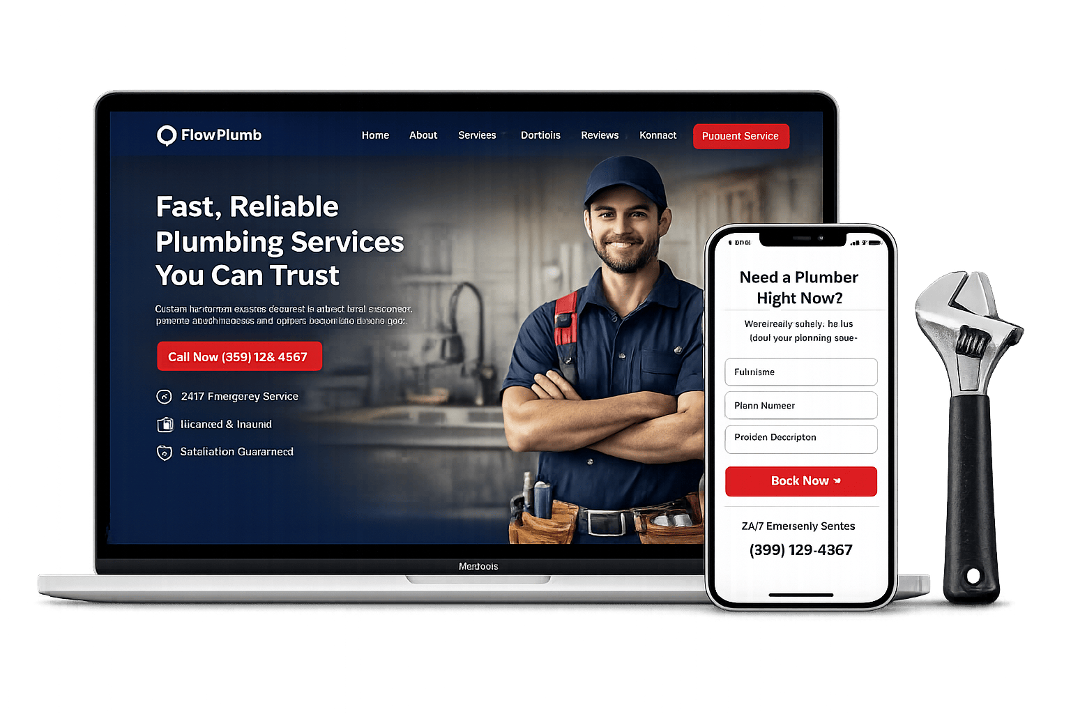 Plumbing Website Design