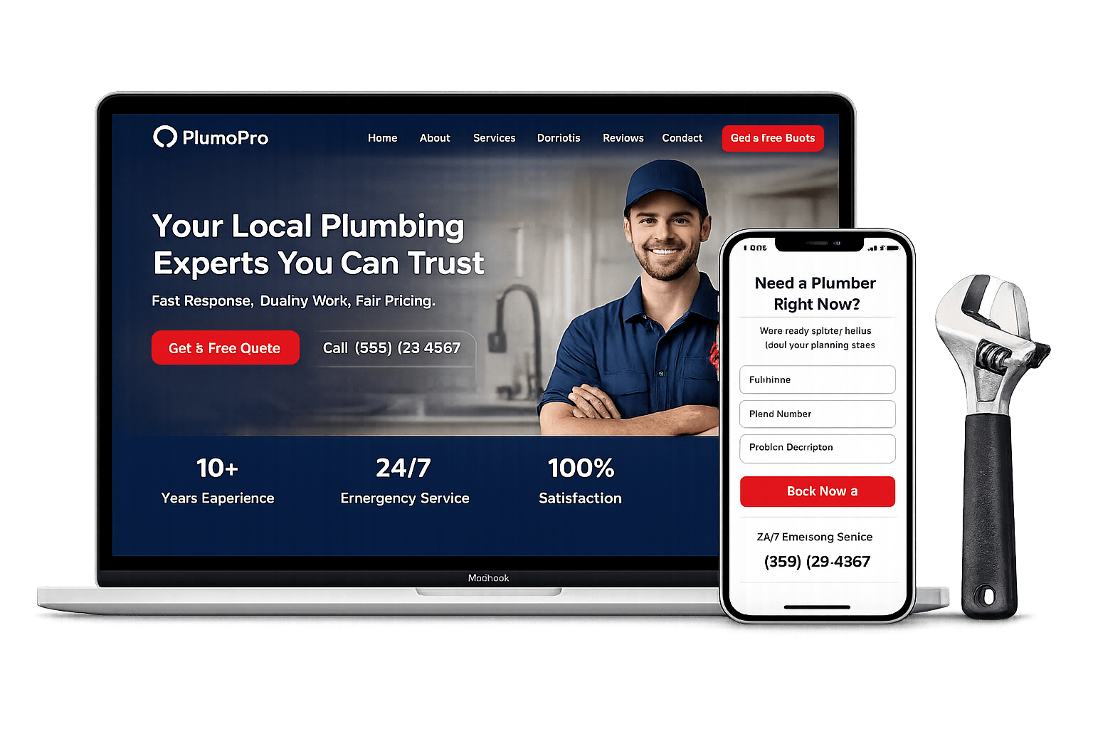 Plumbing Company Website