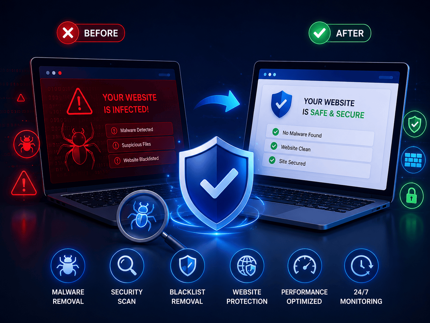 Security Dashboard Mockup